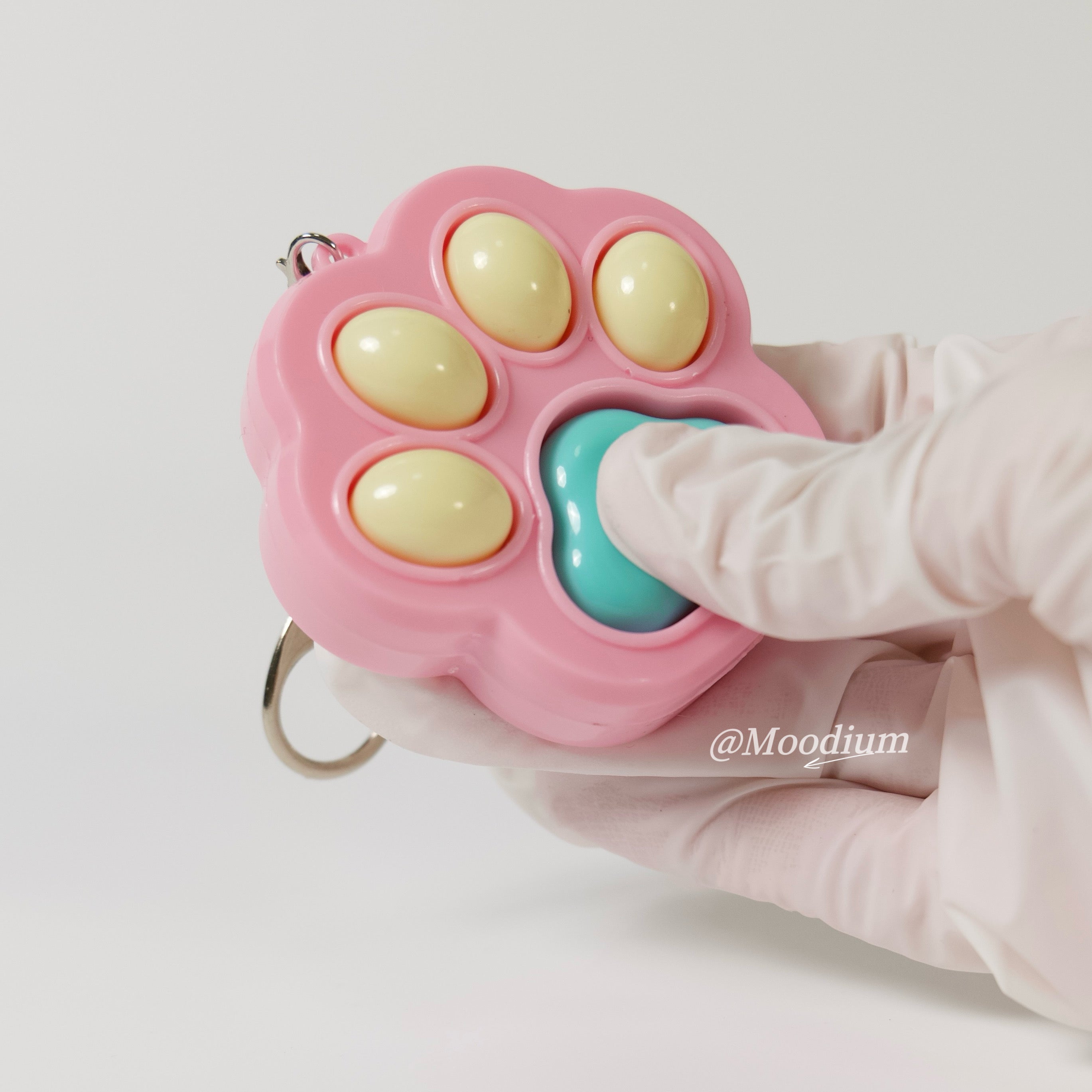 Pastel Cat Paw Pad Clicker