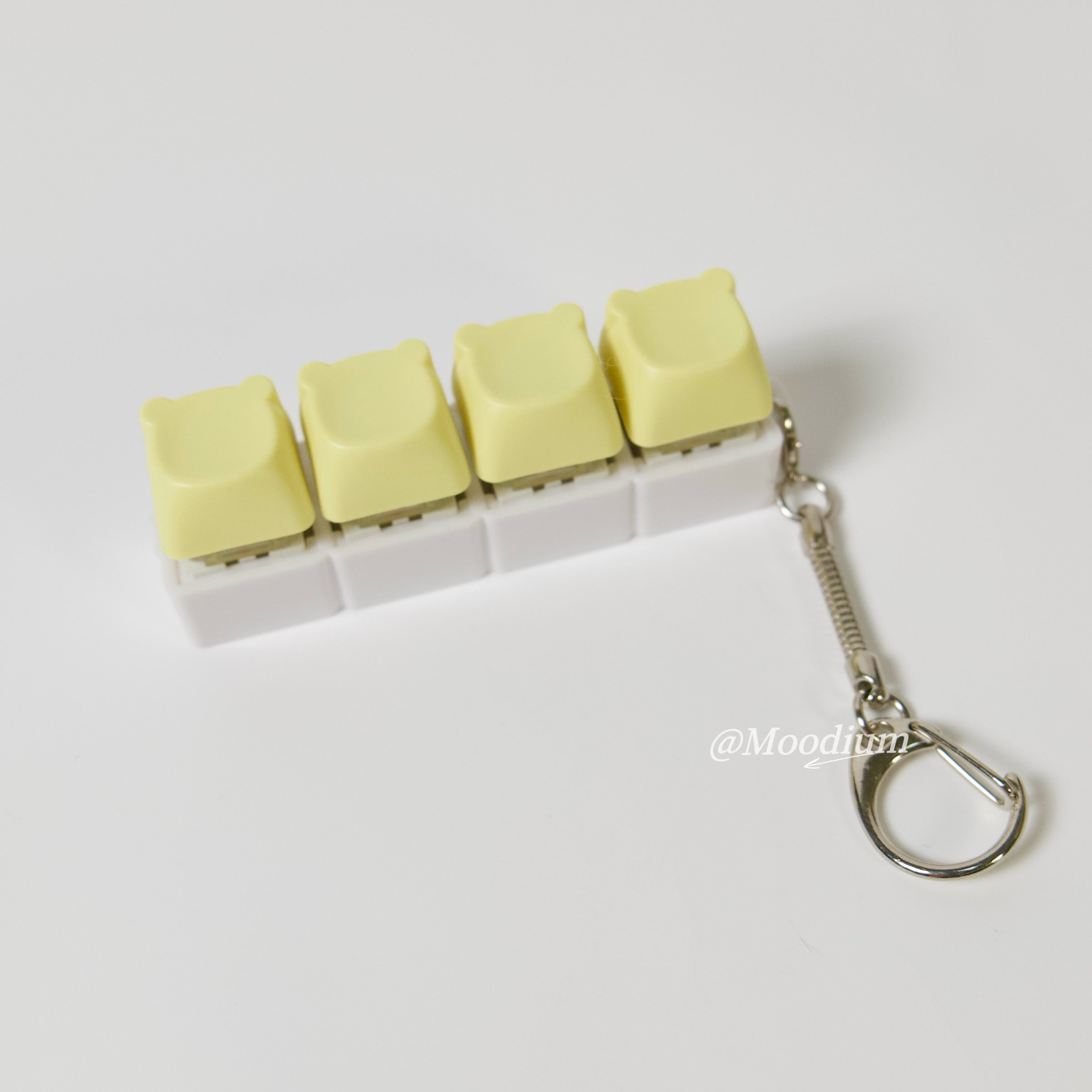 4-Piece Pastel Bear Clicker Board