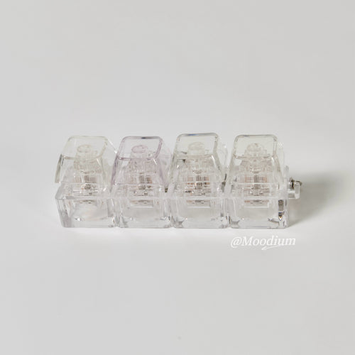 4-Piece Crystal Clear Click Board
