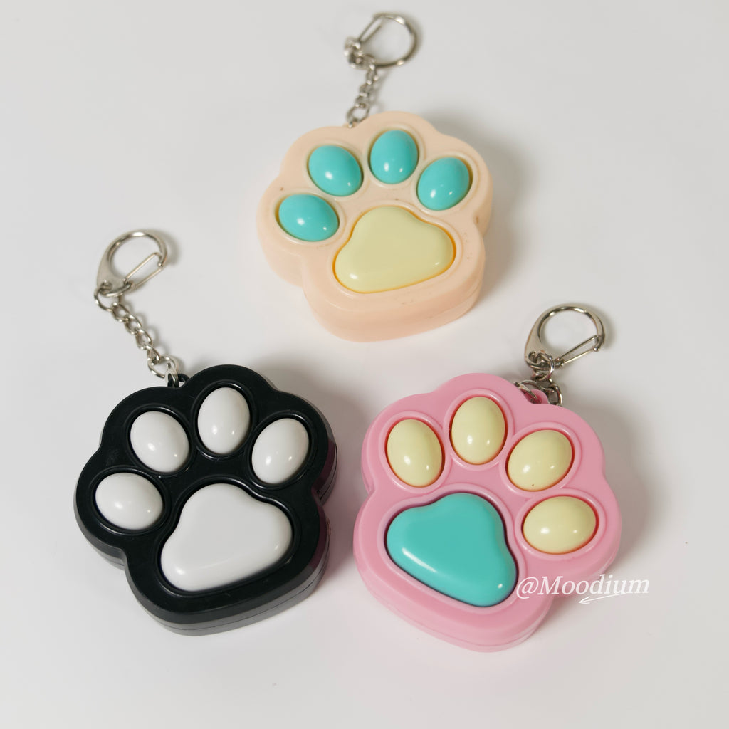 Pastel Cat Paw Pad Clicker