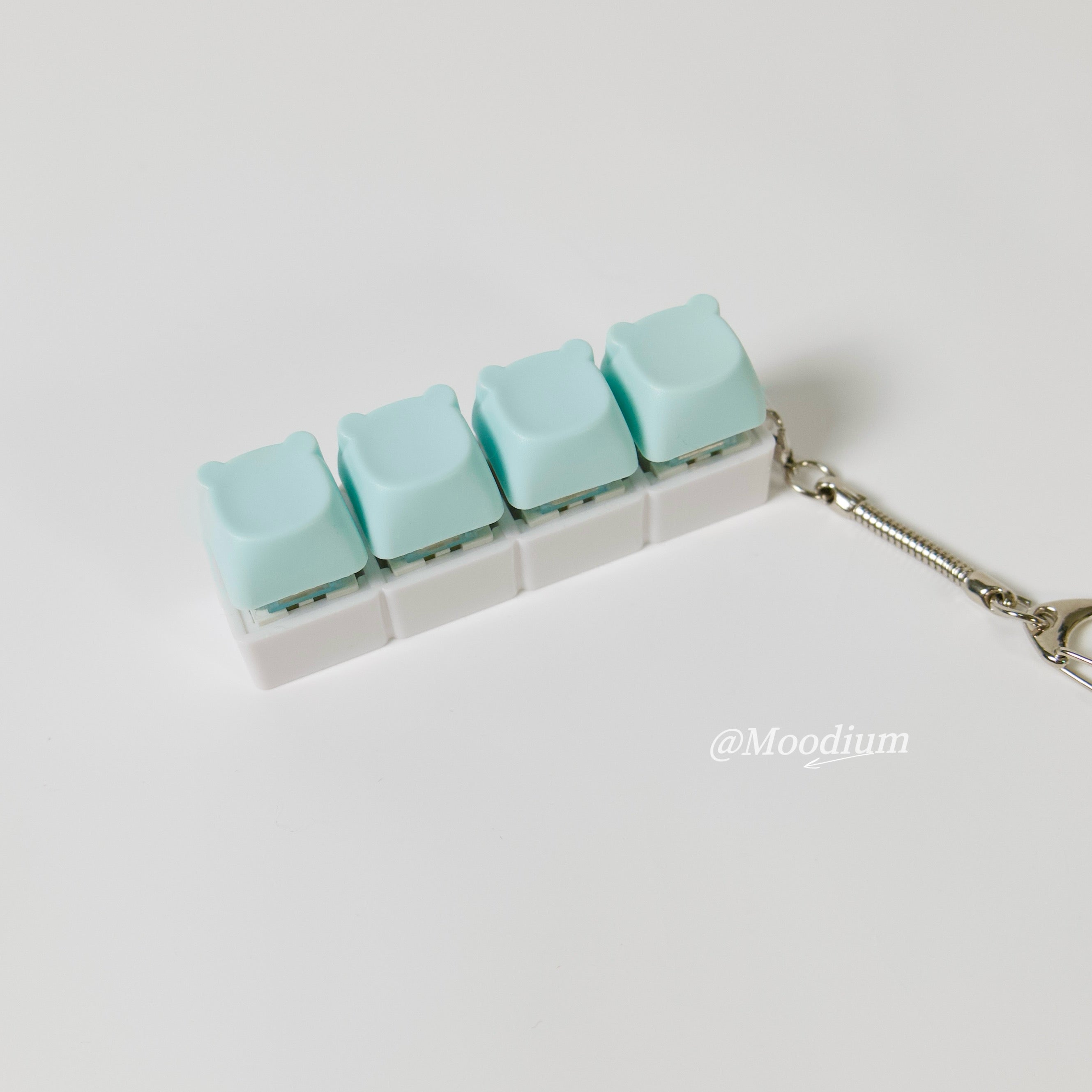 4-Piece Pastel Bear Clicker Board